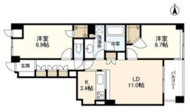 プランシェードメイツ白金 2階 間取り図