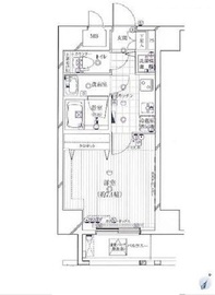 ガリシアヒルズ六本木 10階 間取り図