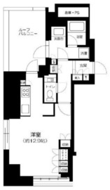 アトラス代々木上原 2階 間取り図