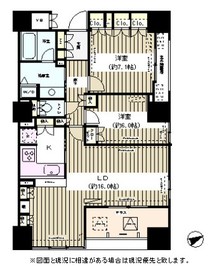 エンブレムコート明石町 1801 間取り図