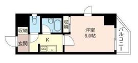 エスティメゾン麻布十番 605 間取り図
