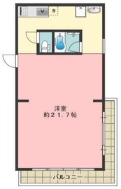 F・S南青山 4F-S 間取り図