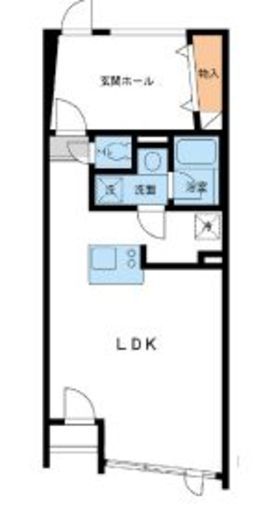 サークル南麻布 103 間取り図