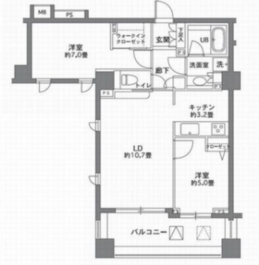 アーデン神保町 1002 間取り図