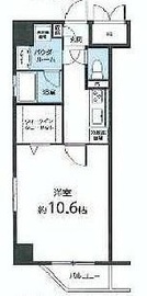 ソレイユ神楽坂 505 間取り図