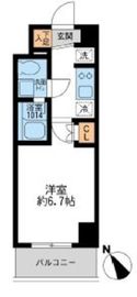 アーデン門前仲町 103 間取り図