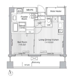 グランハイツ白金 402 間取り図