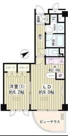 Lapyuta 1106 間取り図