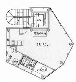 FLEG東麻布 301 間取り図