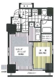 日本橋八重洲デュープレックスポーション 12階 間取り図