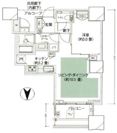 ドゥ・トゥール 29階 間取り図