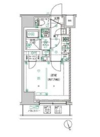 アルテシモサグラ 302 間取り図