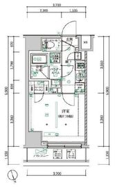 アルテシモサグラ 304 間取り図