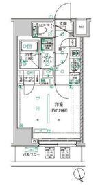 アルテシモサグラ 704 間取り図