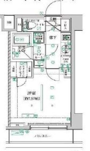 アルテシモサグラ 203 間取り図