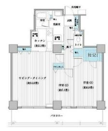 ベルタワー 604 間取り図