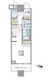 ブリリアタワーズ目黒 6階 間取り図