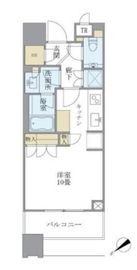 ブリリアタワーズ目黒 5階 間取り図