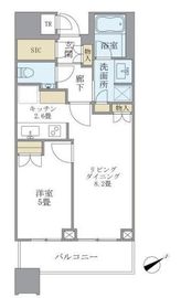 ブリリアタワーズ目黒 19階 間取り図