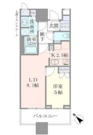 ブリリアタワーズ目黒 14階 間取り図