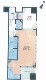 プロスペクト渋谷道玄坂 304 間取り図