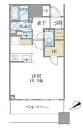 ブリリアタワーズ目黒 5階 間取り図