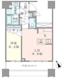 ブリリアタワーズ目黒 12階 間取り図