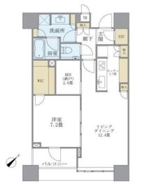 ブリリアタワーズ目黒 30階 間取り図