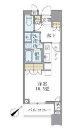 ブリリアタワーズ目黒 7階 間取り図