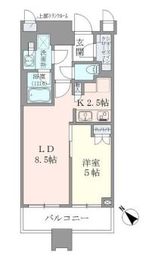 ブリリアタワーズ目黒 6階 間取り図