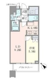 ブリリアタワーズ目黒 3階 間取り図