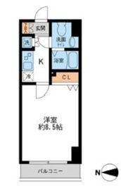 HF錦糸町レジデンス 203 間取り図