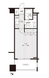 グランハイツ代々木 404 間取り図