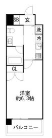 カルディア西馬込 309 間取り図