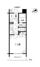 セレビア新宿御苑前 9階 間取り図