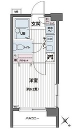 エコロジー都立大学レジデンス 425 間取り図