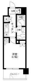 プライムアーバン田町 503 間取り図