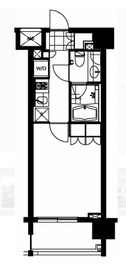 芝ウエスト 403 間取り図