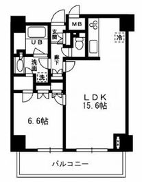 レジディア杉並方南町 706 間取り図