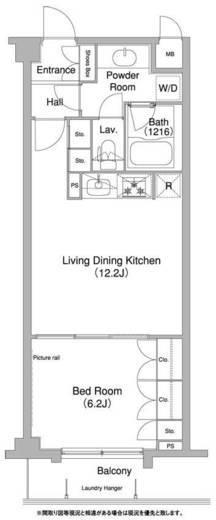 コンフォリア目黒長者丸 102 間取り図
