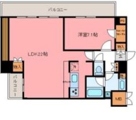 ナーベルお茶の水 901 間取り図