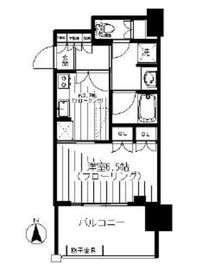 ザ・パークハウス中野タワー 10階 間取り図