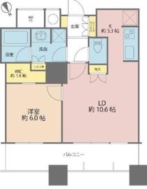 ザ・パークハウス西新宿タワー60 38階 間取り図