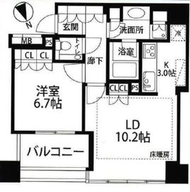 ザ・神宮前レジデンス 5階 間取り図