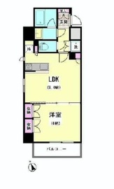 エスティメゾン大井仙台坂 201 間取り図