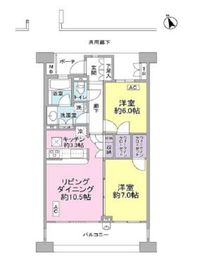 グランエスタ 3階 間取り図