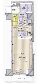 パレステュディオ南青山 6階 間取り図