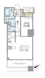 ザ・パークハウス西新宿タワー60 29階 間取り図