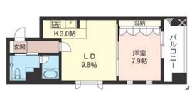 エスティメゾン銀座 206 間取り図