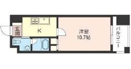 エスティメゾン銀座 304 間取り図